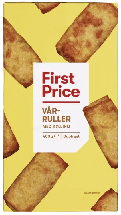 Vårrull m/Kylling 4x100g First Price