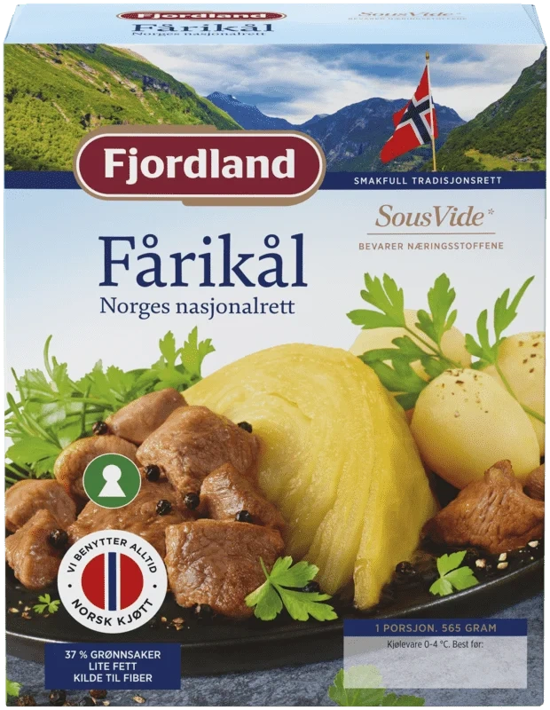 Fårikål m/Poteter 565g Fjordland