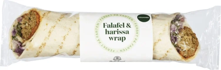 Wrap Falafel&Harissa 270g Bakehuset