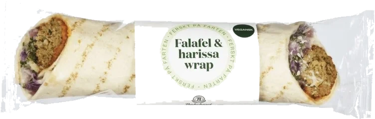 Wrap Falafel&Harissa 270g Bakehuset