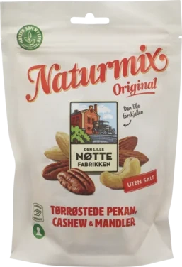 Naturmix Nøtter u/Salt 160g Dln