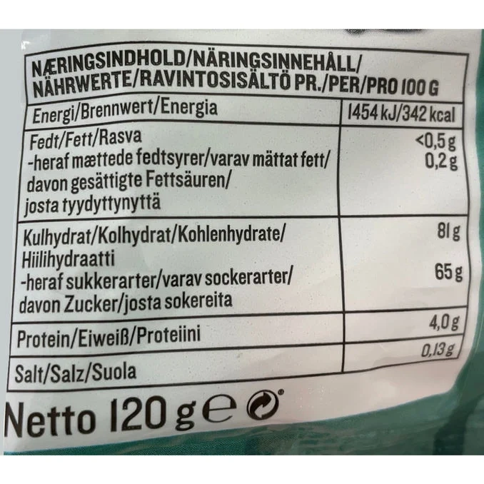 Saltlakrits Fladfisk