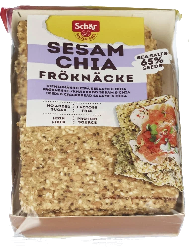 Glutenfri fröknäcke sesam & chia