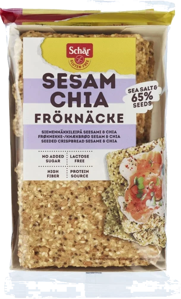 Glutenfri fröknäcke sesam & chia