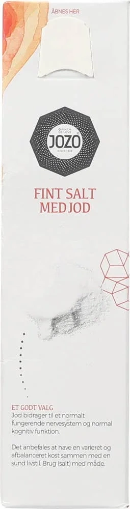 Fint salt med jod
