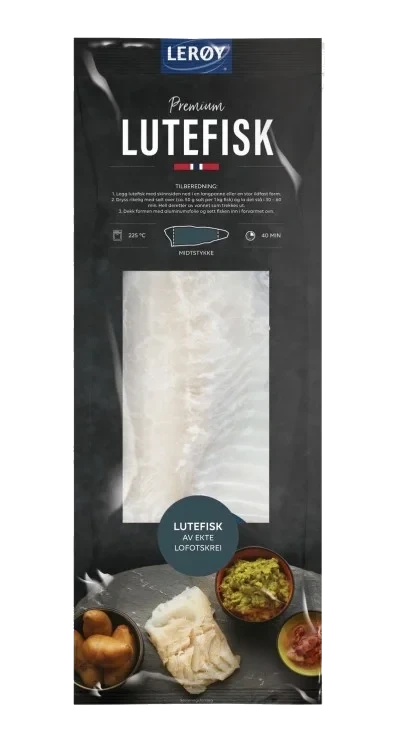 Lutefisk Midtstykke Ca1,2-1,5kg Lerøy