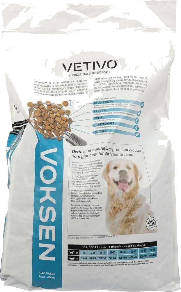 Hundefôr Voksen