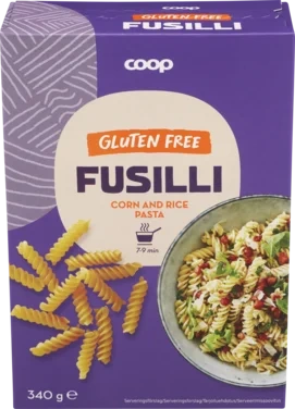 Fusilli, corn/rice 3 (with brown rice)