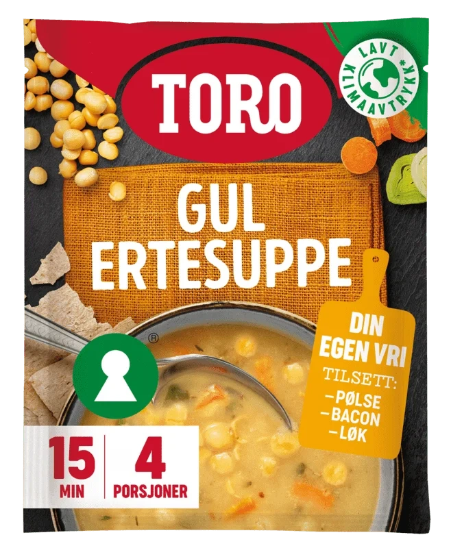 Toro Gul Ertesuppe 146g