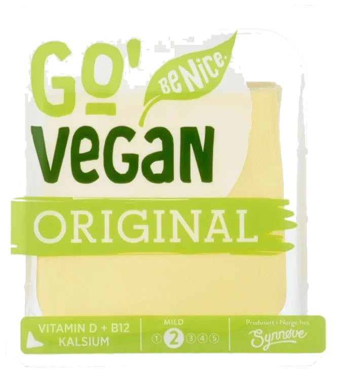 Go Vegan Hvitost Skivet 200g Synnøve