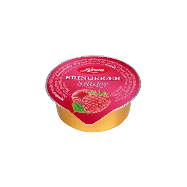 Bringebærsyltetøy 100/24g Lerum