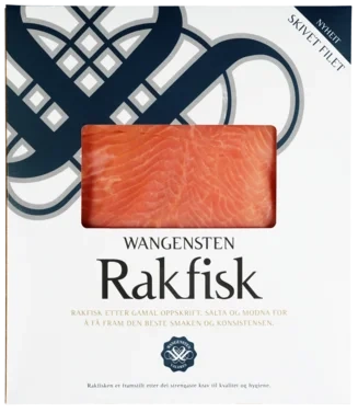 Wangensten Rakfisk 140g Skivet