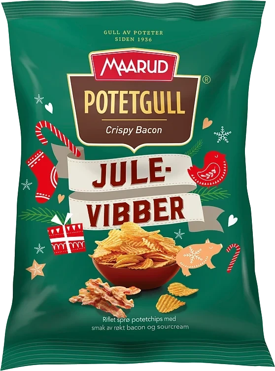 Potetgull Julevibber 200g Maarud