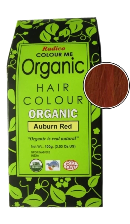 Radico Colour Me Organic Auburn Red Auburn Red