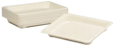 Sushifat Bagasse Small Brun 184x128mm