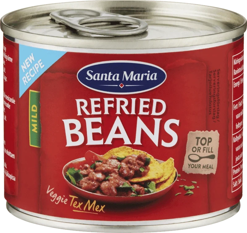 Santa Maria Refried Beans 215g