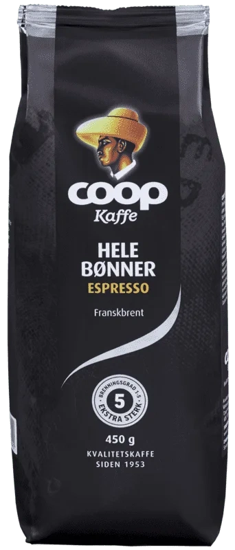 Coop Hel Espresso Kaffe 450g