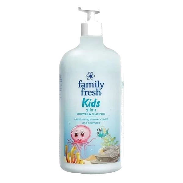 Kids 2 in 1 Shower & Shampoo
