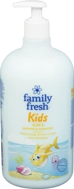 Kids 2 in 1 Shower & Shampoo