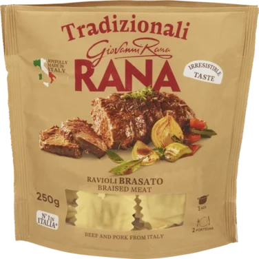 Ravioli Brasato Rana 250g