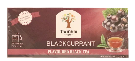 Twinkle Blackcurrant Black Tea 1,5gx20
