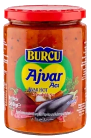 Burcu Ajvar Hot 560g
