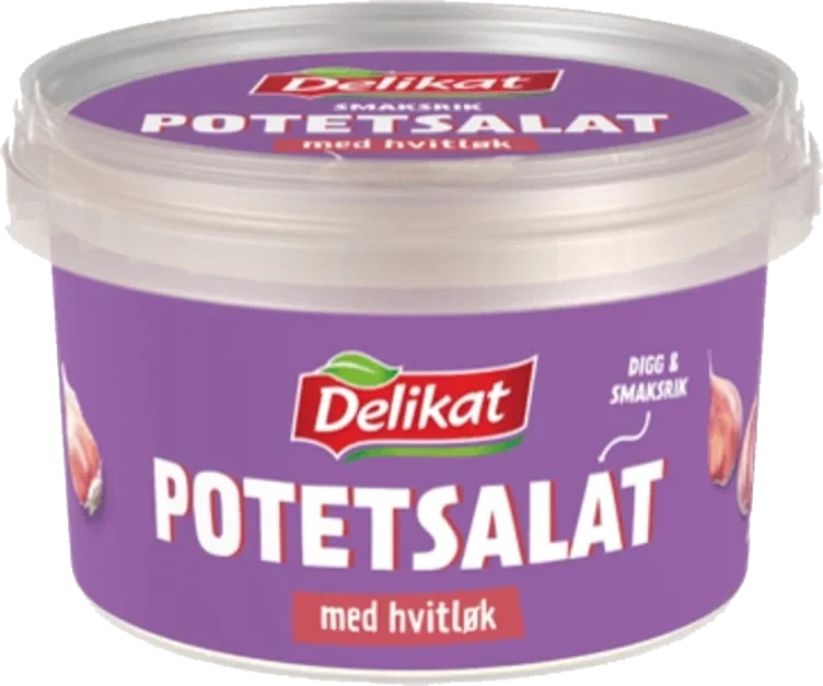 Potetsalat Hvitløk 200g Delikat