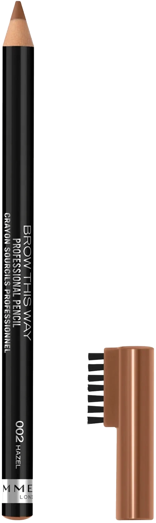 Rimmel Brow This Way Professional Eyebrow Pencil Hazel 002