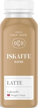 Iskaffe Latte 250ml Oslo Cold Brew