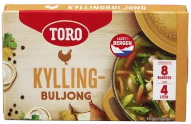Toro Kyllingbuljong 12x80g