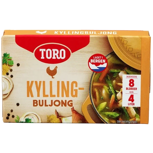 Toro Kyllingbuljong 12x80g