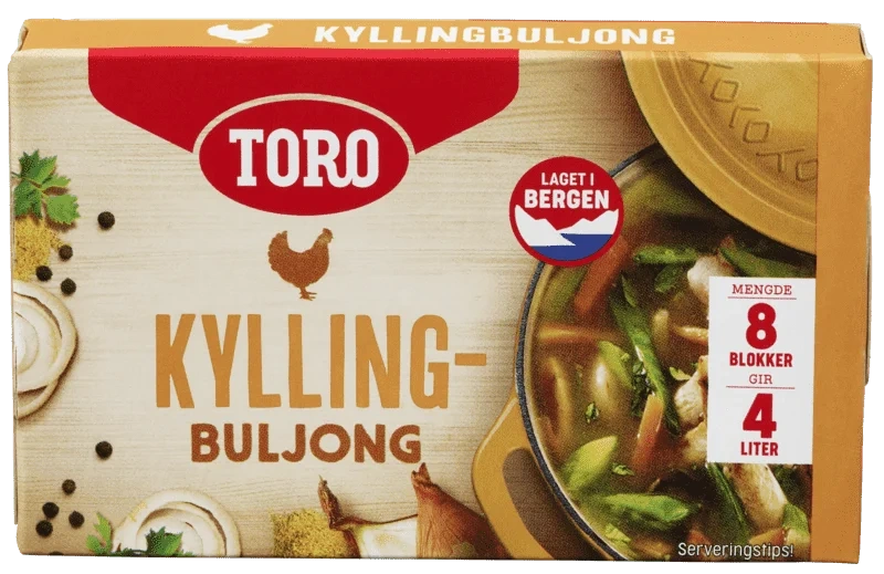 Toro Kyllingbuljong 12x80g