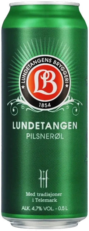 Lundetangen Pils 0,5l boks