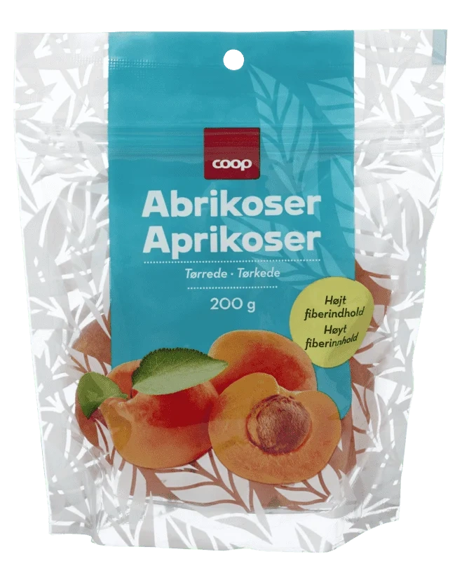 Coop Tørkede Aprikoser 200g