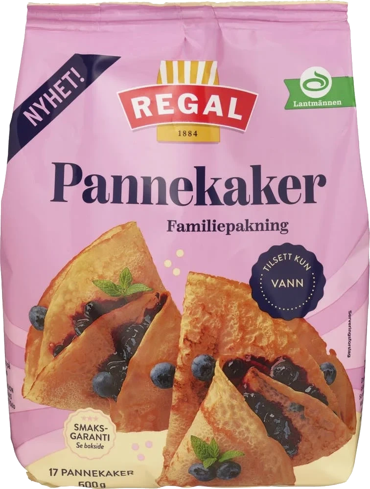 Pannekaker familiepakning