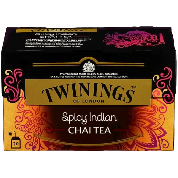 Spicy Indian Chai Tea 20 Poser Twinings