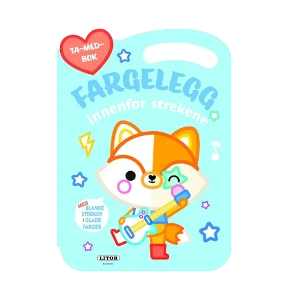 Fargelegg innenfor Strekene