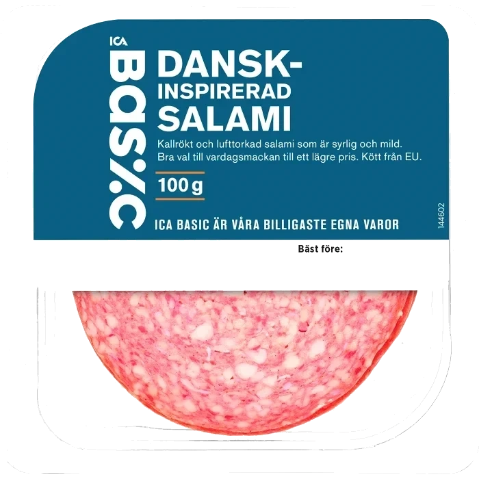 Salami Danskinspirerad 100g ICA Basic