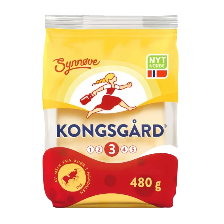 Kongsgård Ost 480g Synnøve