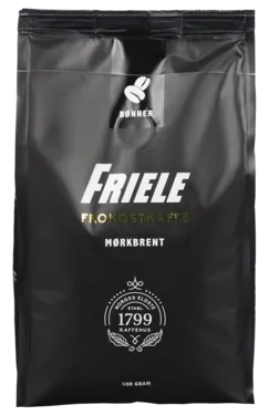 Frokostkaffe Hele bønner, mørkbrent, 500 g