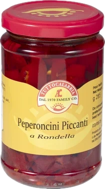 Skivet Chili i Olje 285g Tutto Calabria