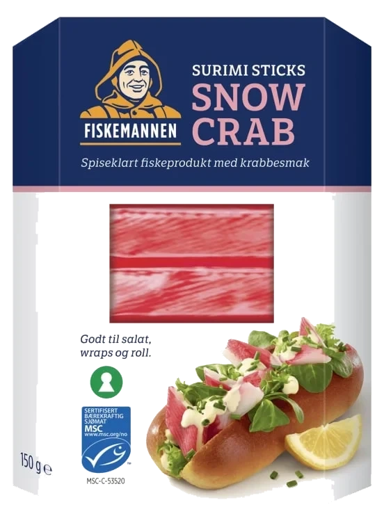 Surimisticks Snowcrab Msc 150g Fiskemannen