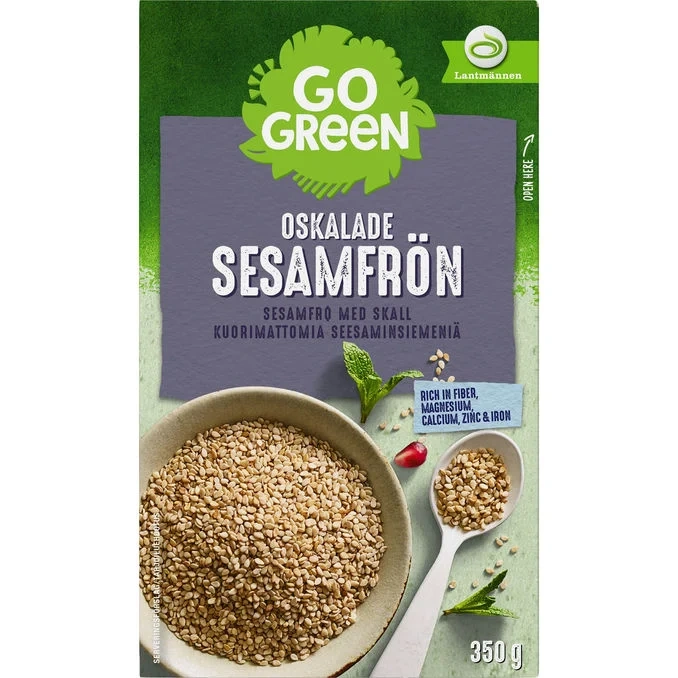 Oskalade Sesamfrön