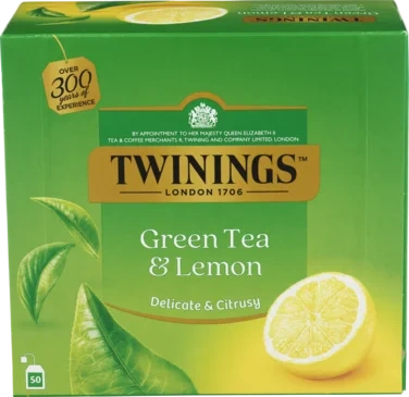 Twinings Grønn Te Sitron 10x50bg