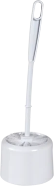 Toalettbørste, 35cm, Ø8cm, Hvit, Pp