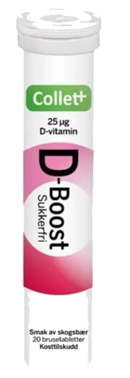 Collett D-boost 20stk Skogsbær