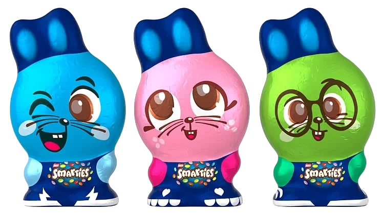 Påskehare 85g Smarties