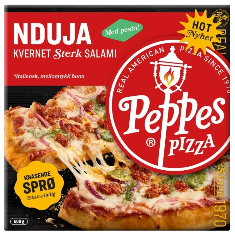 Peppes Pizza Nduja 500g
