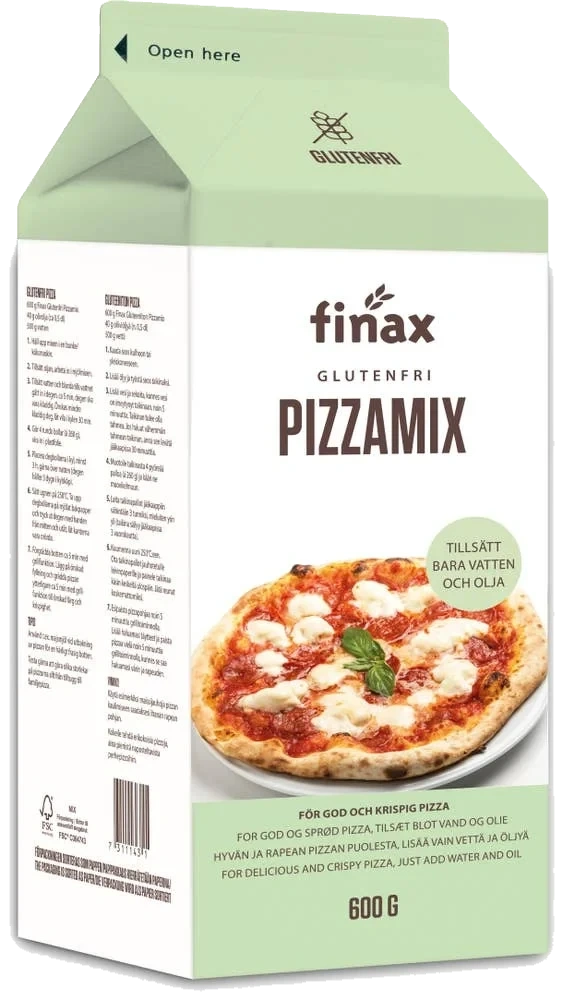 Glutenfri Pizzamix