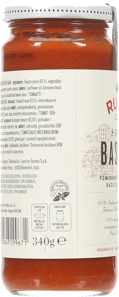 Sugo al basilico